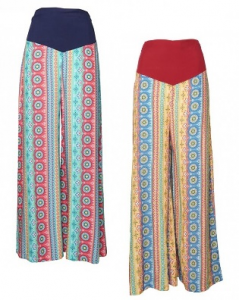 Pantalon ethnique long en coton | Pantalons pour femmes en ligne