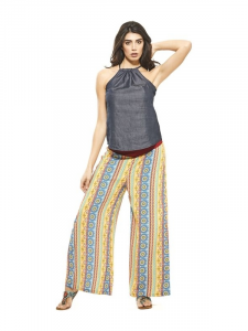 Pantalon ethnique long en coton | Pantalons pour femmes en ligne