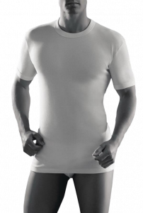 T-shirt Uomo girocollo 100% caldo cotone maglietta intima invernale CAGI 1310M