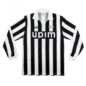 1991-92 Juventus Maglia Kappa Upim L