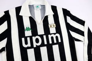 1991-92 Juventus Maglia Kappa Upim L