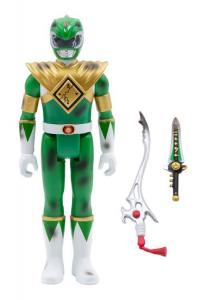  *PREORDER* Power Rangers ReAction: GREEN RANGER BATTLE DAMAGE (Mighty Morphin) by Super7