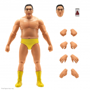 *PREORDER* Andre The Giant Ultimates: ANDRE (Yellow Trunks) by Super7
