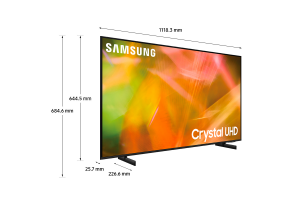 Samsung Series 8 TV Crystal UHD 4K 50” UE50AU8070 Smart TV Wi-Fi Black  - T2 MAIN10 - GARANZIA ITALIA