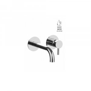 Wall-mounted washbasin mixer with spout L.230 mm Pepe XL Frattini