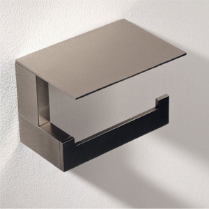 Paper roll holder with cover Rettangolo Gessi