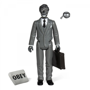  *PREORDER* They Live ReAction: MALE GHOUL (Black & White) by Super7