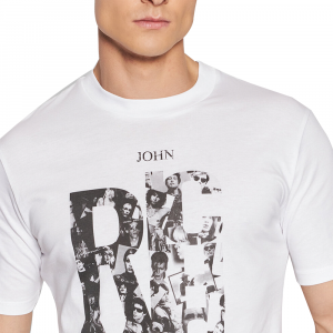 T-shirt a maniche corte RICHMOND RMP22038TS BH WHITE -A.2
