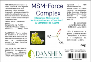MSM-Force complex 60 compresse