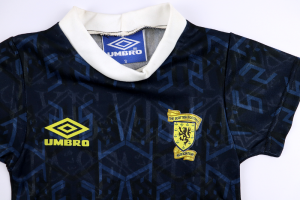 1991-94 Scozia Maglia Home Umbro Bambino 