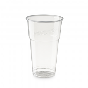 Bicchieri biodegradabili in PLA tacca CE 400ml  (raso 500ml)-D84