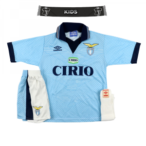 1996-97 Lazio Maglia Umbro Cirio Ragazzo Nuova