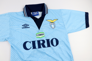 1996-97 Lazio Maglia Umbro Cirio Ragazzo S Nuova