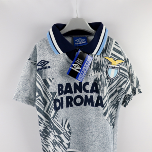 1994-95 Lazio Maglia Terza Umbro Banca di Roma Bambino Nuova