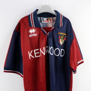 1994-95 Genoa Maglia Errea Kenwood Ragazzo Nuova