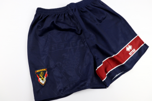 1994-95 Genoa Pantaloncini Errea Kenwood Ragazzo Nuovi