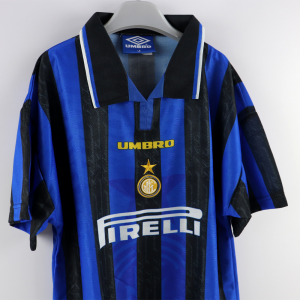 1996-97 Inter Maglia Umbro Pirelli Ragazzo Nuova