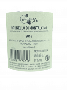 Vino Brunello di Montalcino cl 75