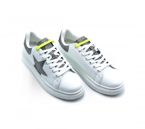 SHOP ART Sneakers in Eco Leather E Glitter 