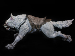 Giant Wolf Series 1/12: WHITE GIANT WOLF (Basic Suit) by D20 Studio