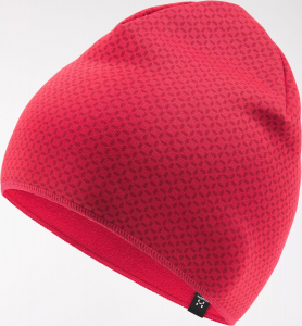 Haglöfs - FANATIC PRINT BEANIE SCARLET RED/DALA RED