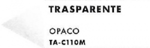 Trasparente Opaco acrilico a base alcolica, 30ml.