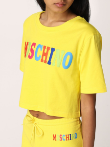 T-shirt cropped moschino couture 