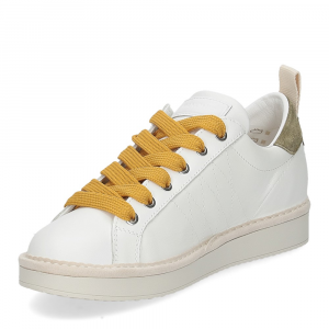 Panchic P01W leather white yellow-4