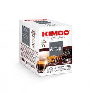 Kimbo Espresso Intenso - confezione con capsule compatibili A MODO MIO