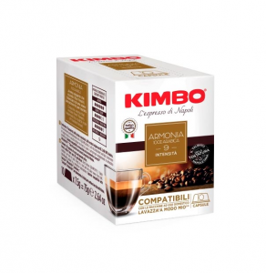 Kimbo Armonia 100% Arabica - Confezione con capsule compatibili A MODO MIO