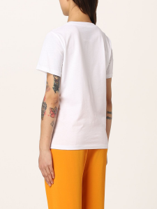 T-shirt con logo colorato moschino couture 