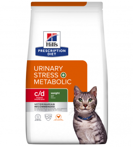Hill's - Prescription Diet Feline - c/d Urinary Stress + Metabolic - 3 kg