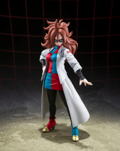 Dragon Ball FighterZ - S.H. Figuarts: ANDROID 21 (Lab Coat) by Bandai Tamashii