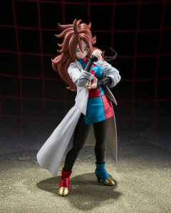 Dragon Ball FighterZ - S.H. Figuarts: ANDROID 21 (Lab Coat) by Bandai Tamashii