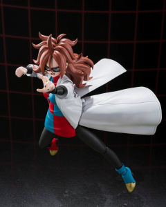 Dragon Ball FighterZ - S.H. Figuarts: ANDROID 21 (Lab Coat) by Bandai Tamashii