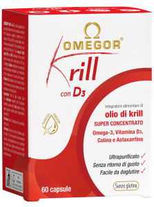 OMEGOR KRILL D3 - 60 CPS