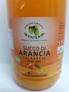 Succo Calabrese bio d' arancia 100%  750 ml