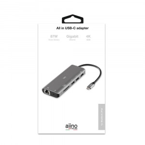 All-In Adattatore multiplo USB-C per MacBook e iPad