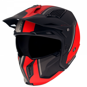 Casco MT-Helmets Streetfighter SV Twin C5 Matt Red