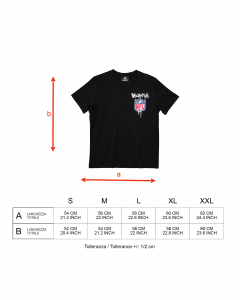 T-Shirt Disclaimer 22ENF53003 NERO -A.2