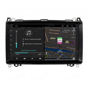 ANDROID autoradio navigatore per Mercedes classe B W245 Classe A W169 A180 A150 B200 B150 B170 Mercedes Sprinter Vito Viano GPS WI-FI USB Bluetooth MirrorLink