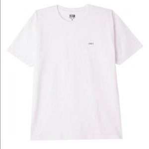 T-Shirt Obey Conformity Trance Classic Tee White