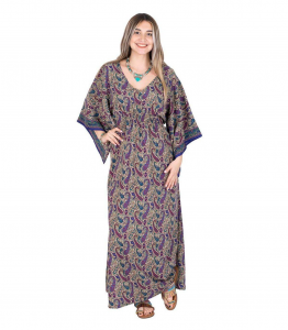 Kaftan en soie | Robes orientales boho femme