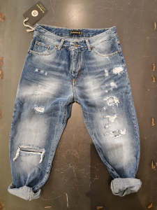 Jeans baggy rotture 727