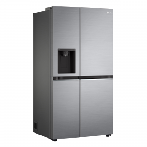 LG ELECTRONICS - GSLV71PZTM - Tipologia di frigorifero: Side by side-Sistema di raffreddamento: No frost-Tipo di Ripiani: Cristallo/Vetro-