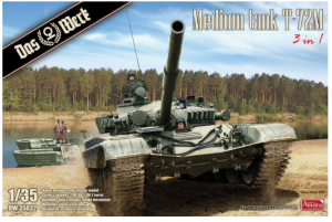 Medium tank T-72M