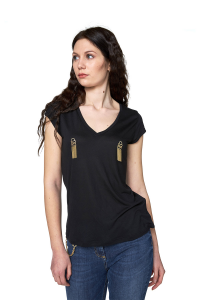 Elisabetta Franchi T-shirt with Padlocks