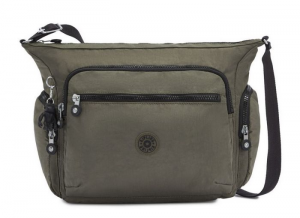 KIPLING BORSA A TRACOLLA GABBIE K1525588D1 GREEN MOSS