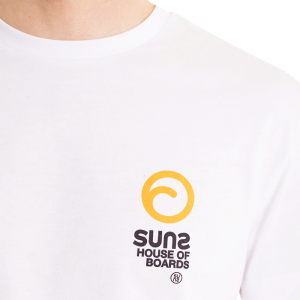 T-shirt uomo SUNS TSS01017U V1 WHITE-A.2