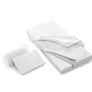  Mattress Kit with 2 Pillows and Pee Sheet Stop by Erbesi